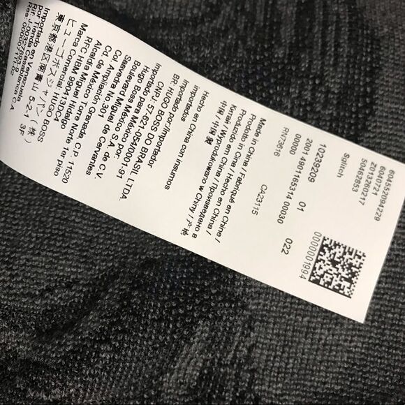 HUGO BOSS REGULAR-FIT SWEATER WITH JACQUARD-KNITTED GLITCH PATTERN XXL - Picture 7 of 9